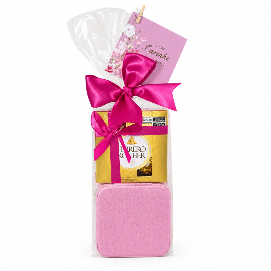 Kit porta jóia + Ferrero R.
