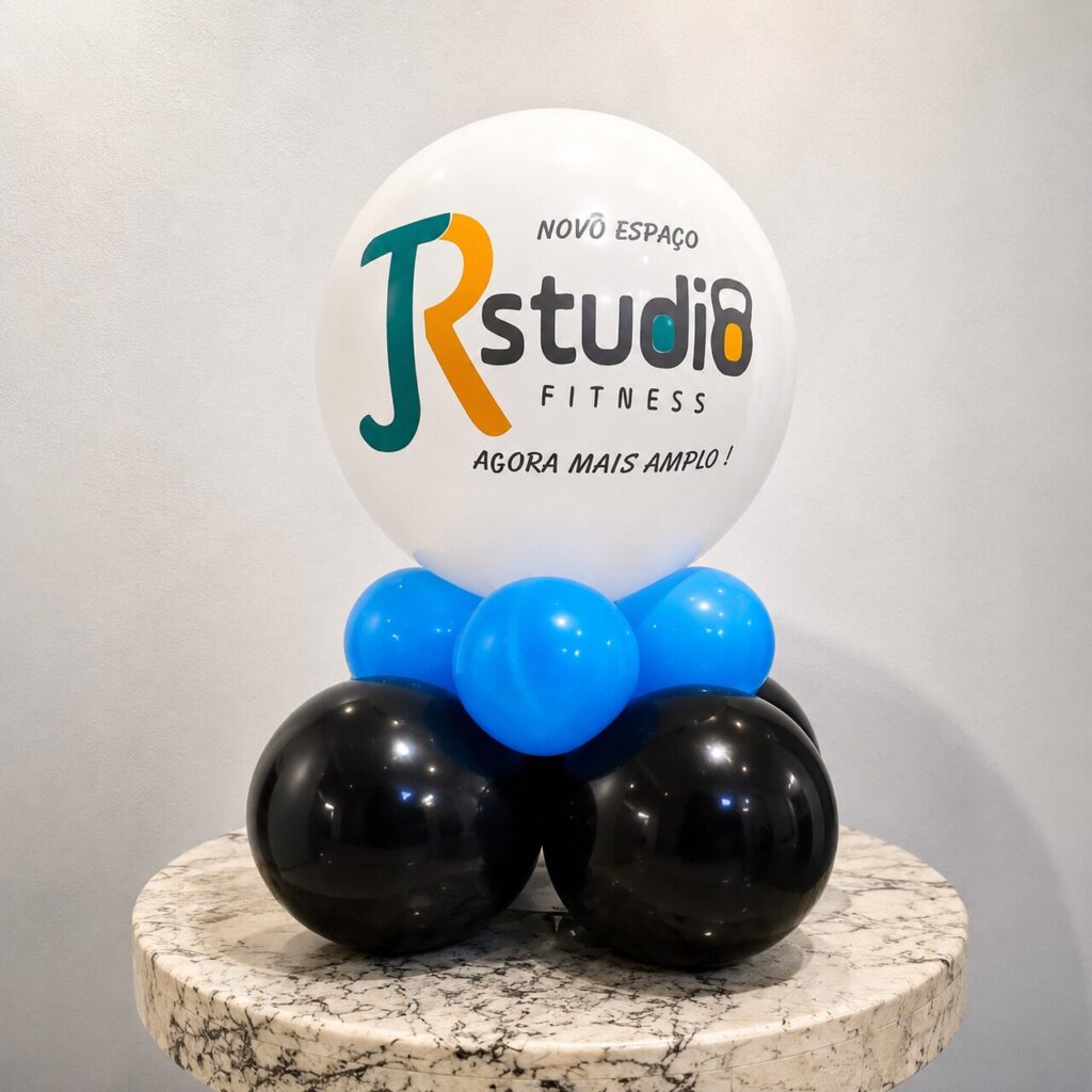 Arranjo personalizado cooporativo!! Balão de mesa